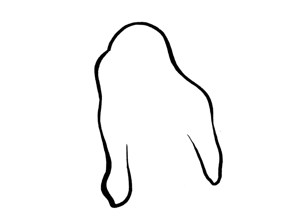 超简单四步画万圣节鬼怪简笔画-图2