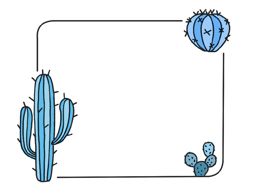 一组萌萌哒手抄报边框-图1