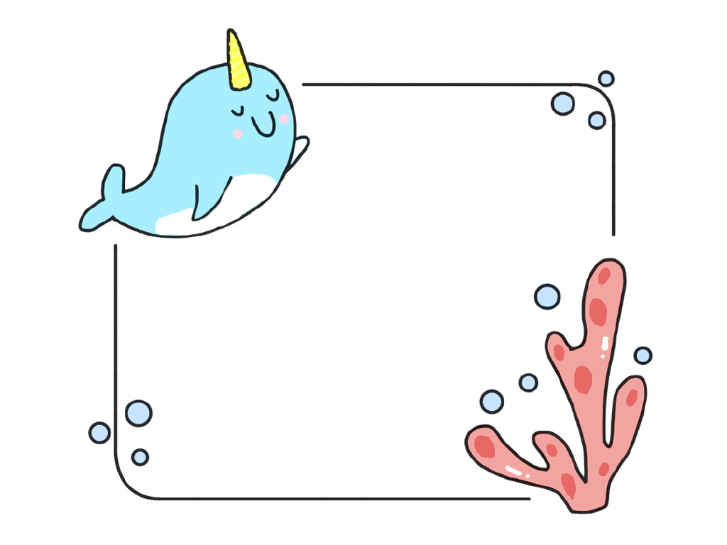 一组萌萌哒手抄报边框-图9