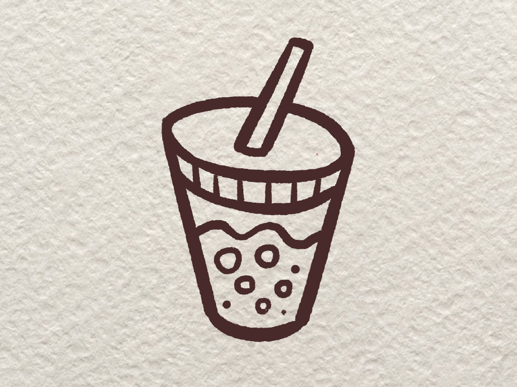 美味的甜品简笔画图片-图2