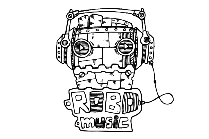 6张漂亮的机器人简笔画图片-图5