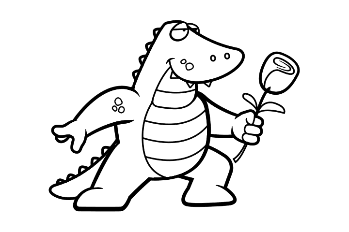 喷火龙简笔画图片-图7