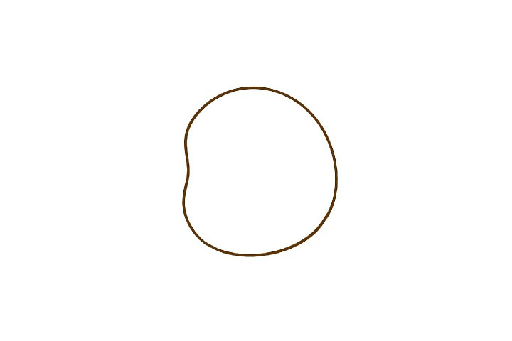 卖萌的小猫简笔画画法-图1