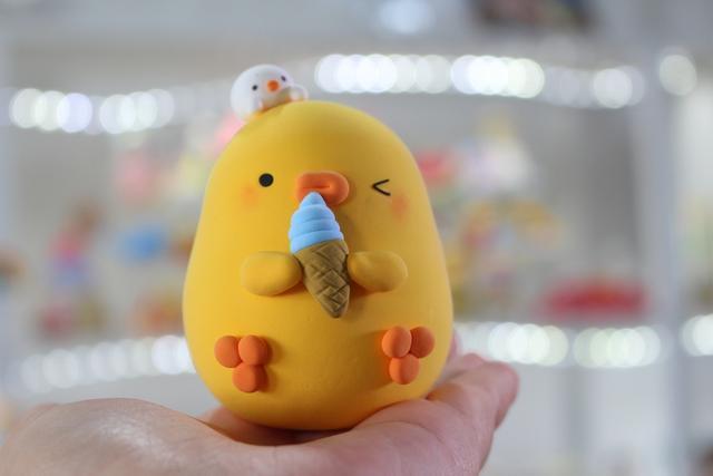 儿童DIY粘土教程 元气鸭