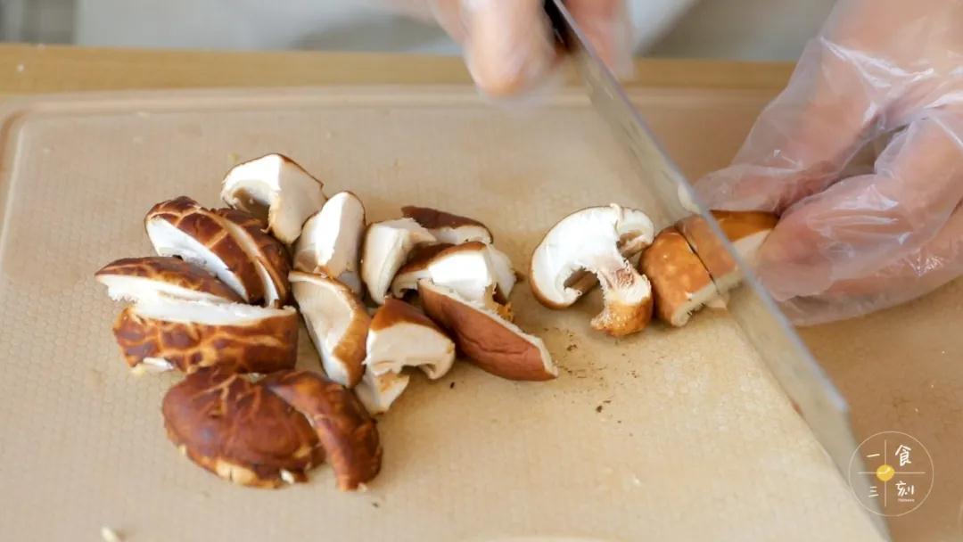 香菇切片