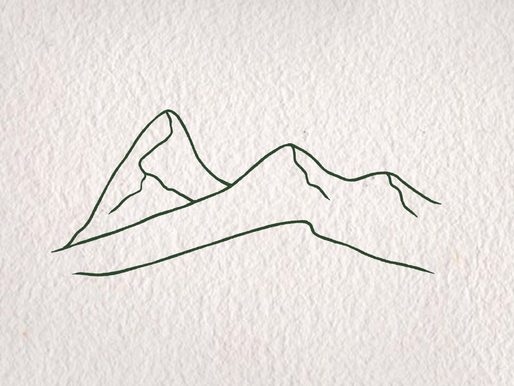 超级简单的沙漠风景简笔画-图5