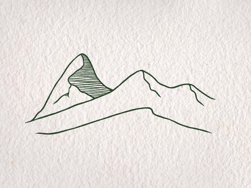 超级简单的沙漠风景简笔画-图6