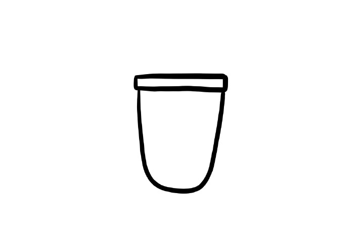 缤纷水果茶简笔画画法步骤-图2