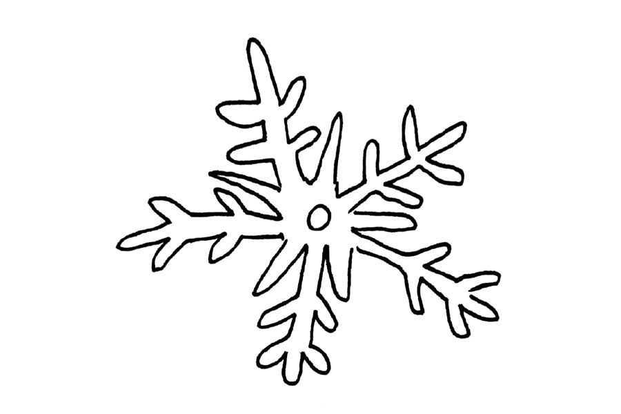 简单可爱的圣诞节素材简笔画-图5