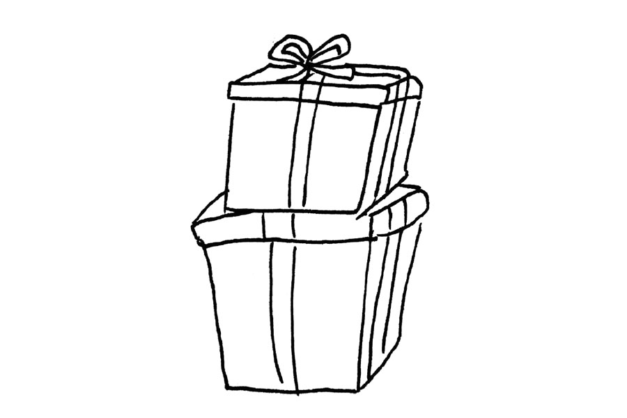 简单可爱的圣诞节素材简笔画-图6