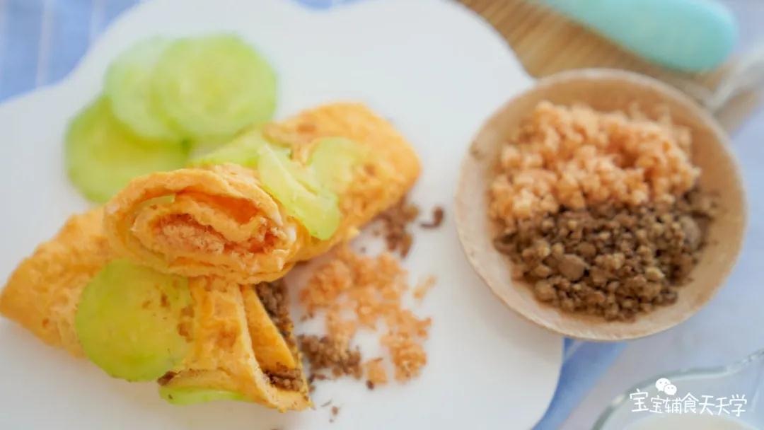 肉松黄瓜鸡蛋卷