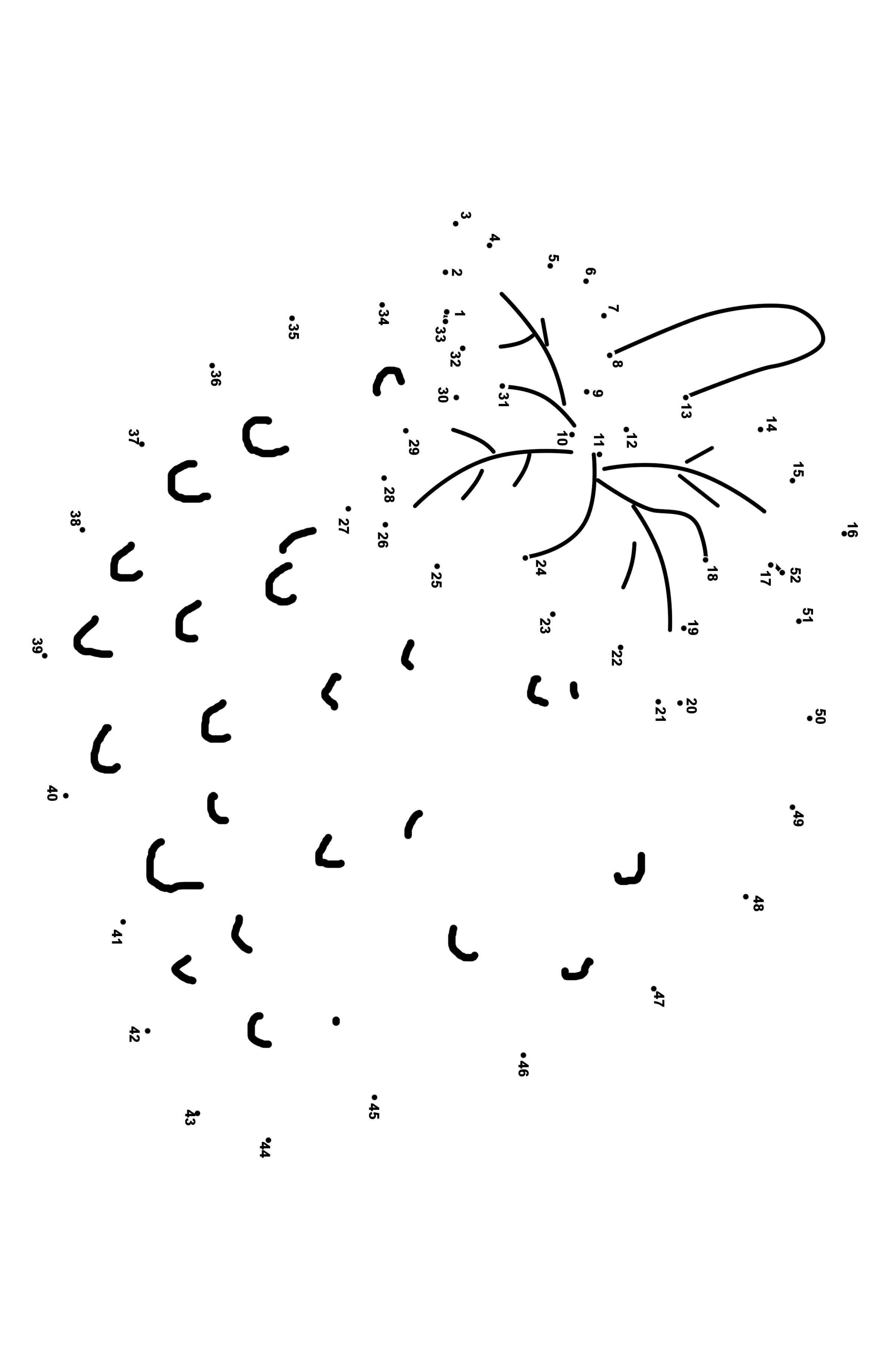 草莓连线画图片素材