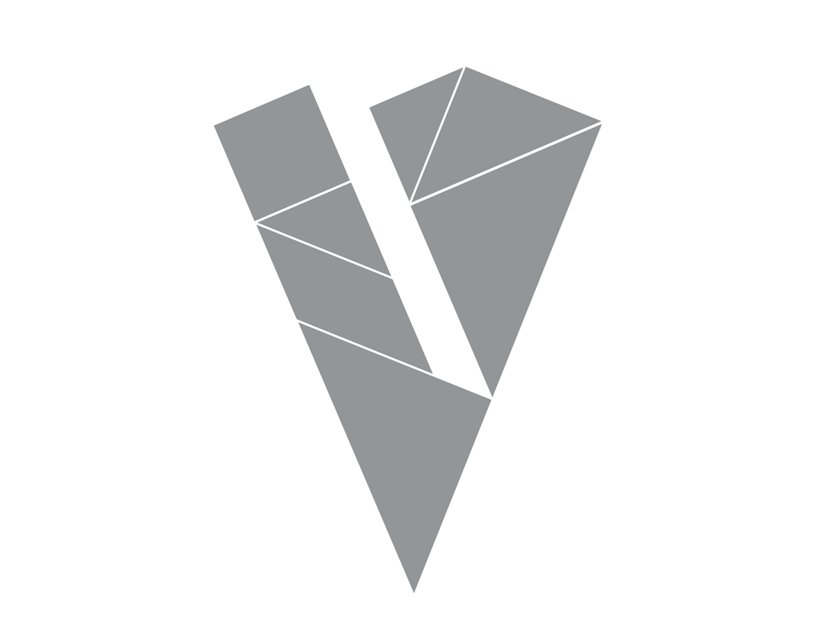 七巧板拼字母V的图解