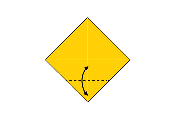 可爱小鸡折纸教程-图2