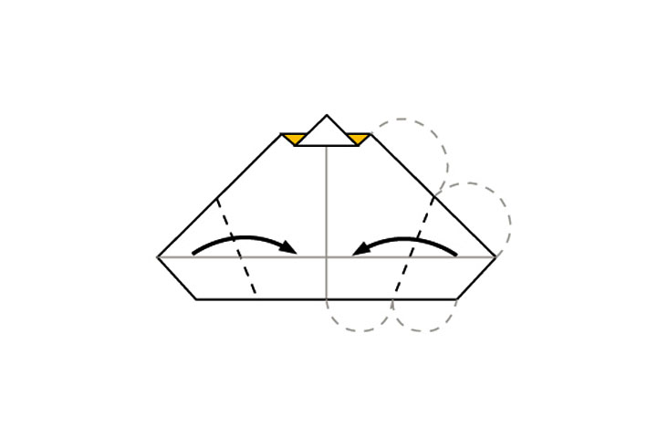 可爱小鸡折纸教程-图8