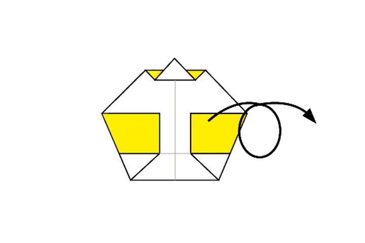 可爱小鸡折纸教程-图9