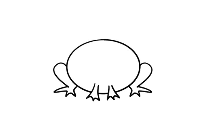 简单青蛙怎么画-图4