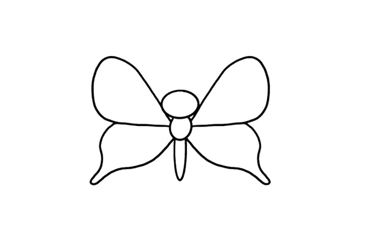 美丽的花蝴蝶怎么画-图5