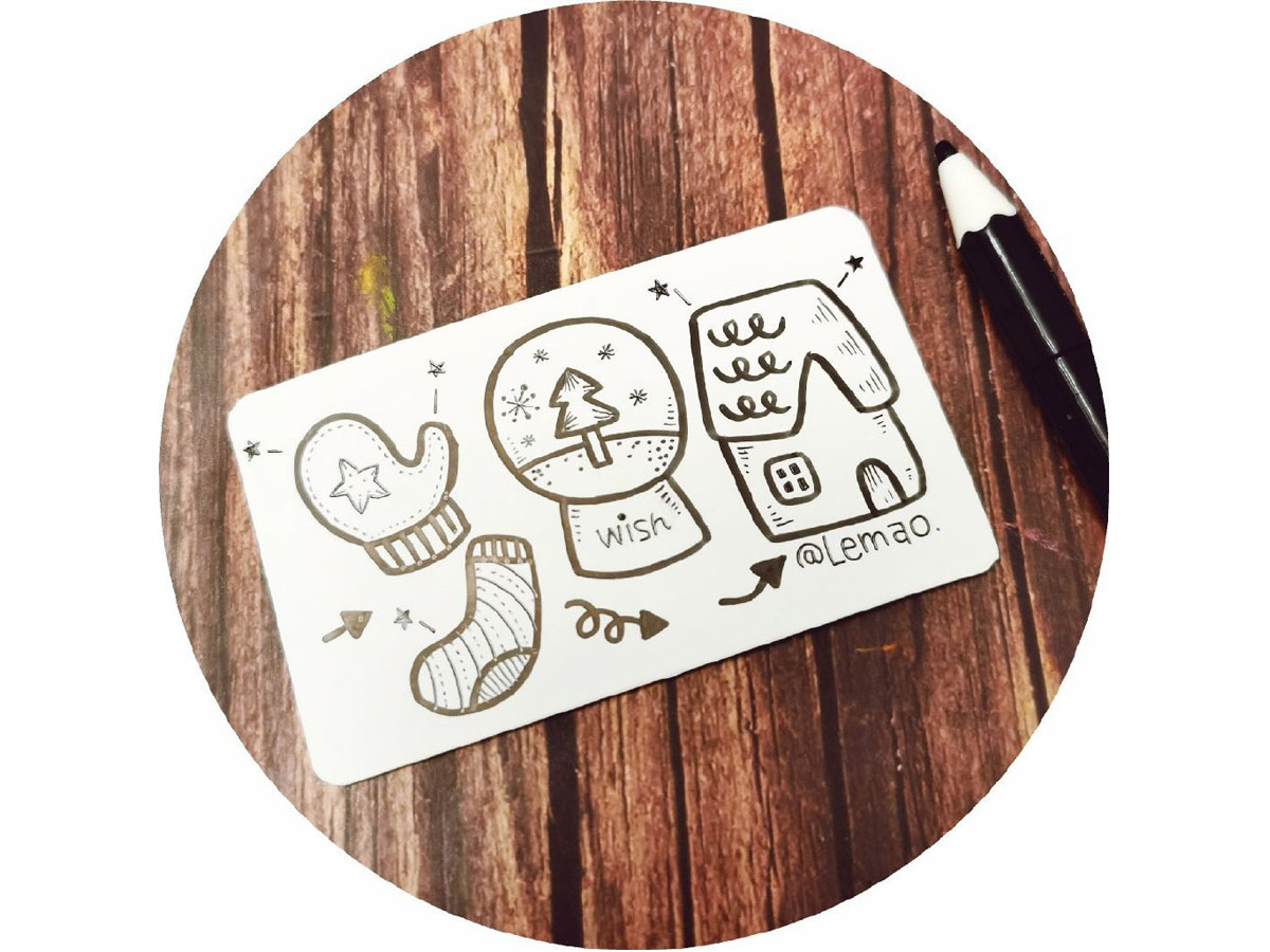 冬天简笔画素材-图3