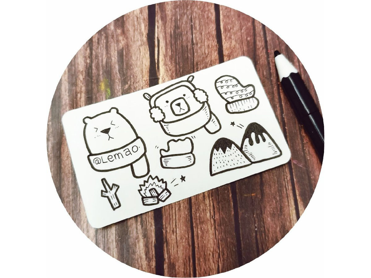 冬天简笔画素材-图4