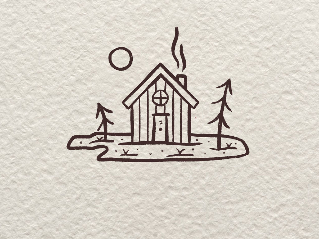 超级简单的房屋风景简笔画-图6