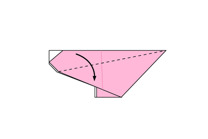 恐龙折纸图解步骤-图6