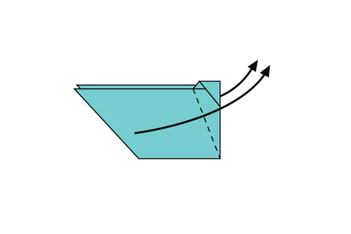 蝙蝠的折纸步骤图-图6