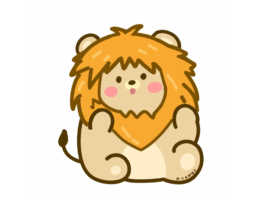 一组可爱小动物头像简笔画图片-图1