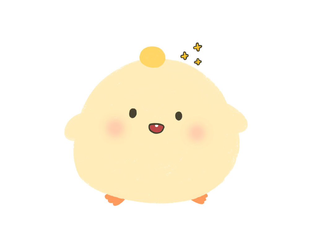 可爱小鸡表情包简笔画图片-图4