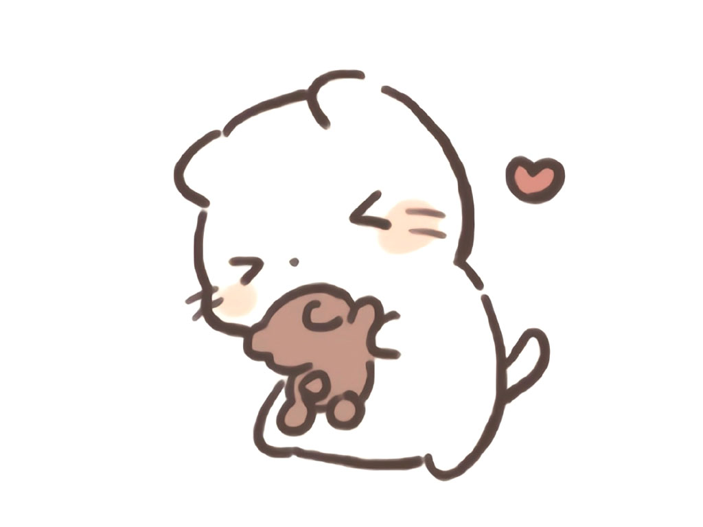 可爱小猫简笔画图片-图6