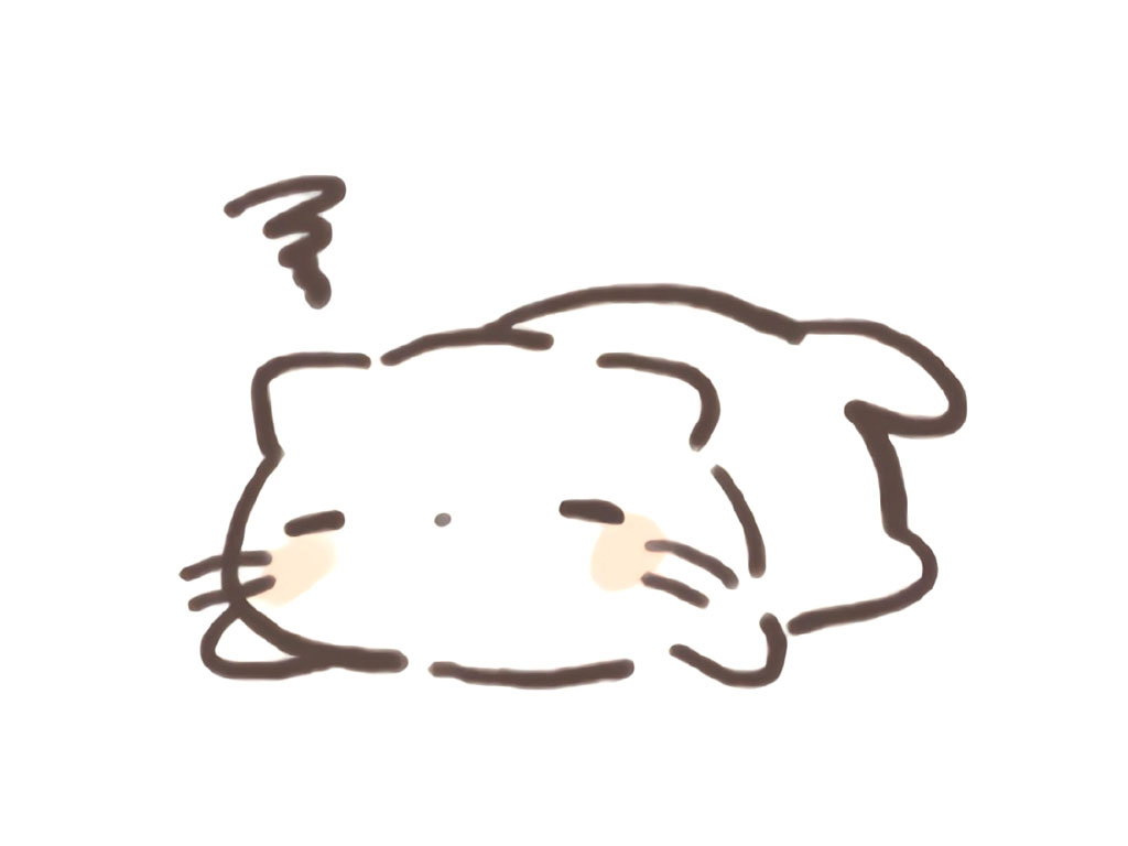 可爱小猫简笔画图片-图5