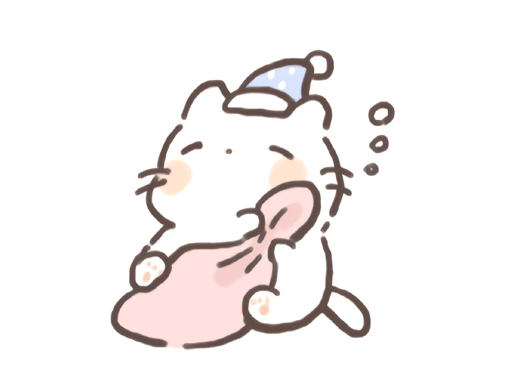 可爱小猫简笔画图片-图9