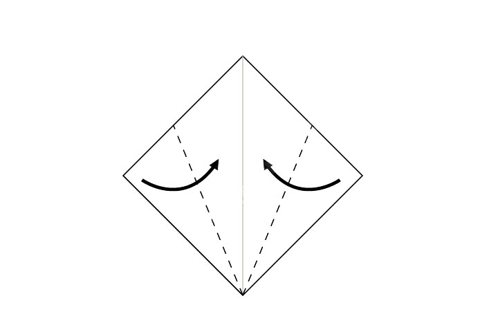 冰淇淋折纸步骤图-图2