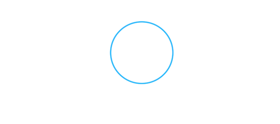 步骤1：首先画一个圆。这将形成姜饼人的头。