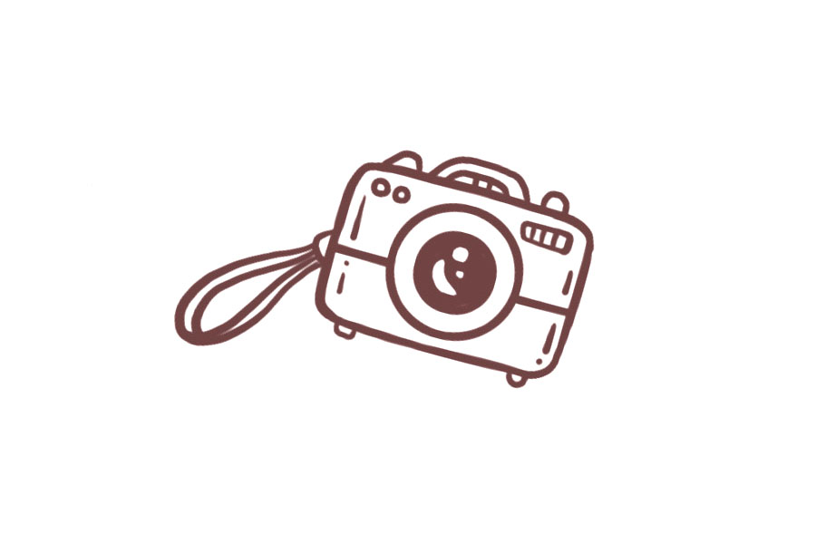 夏日小物简笔画图片-图1