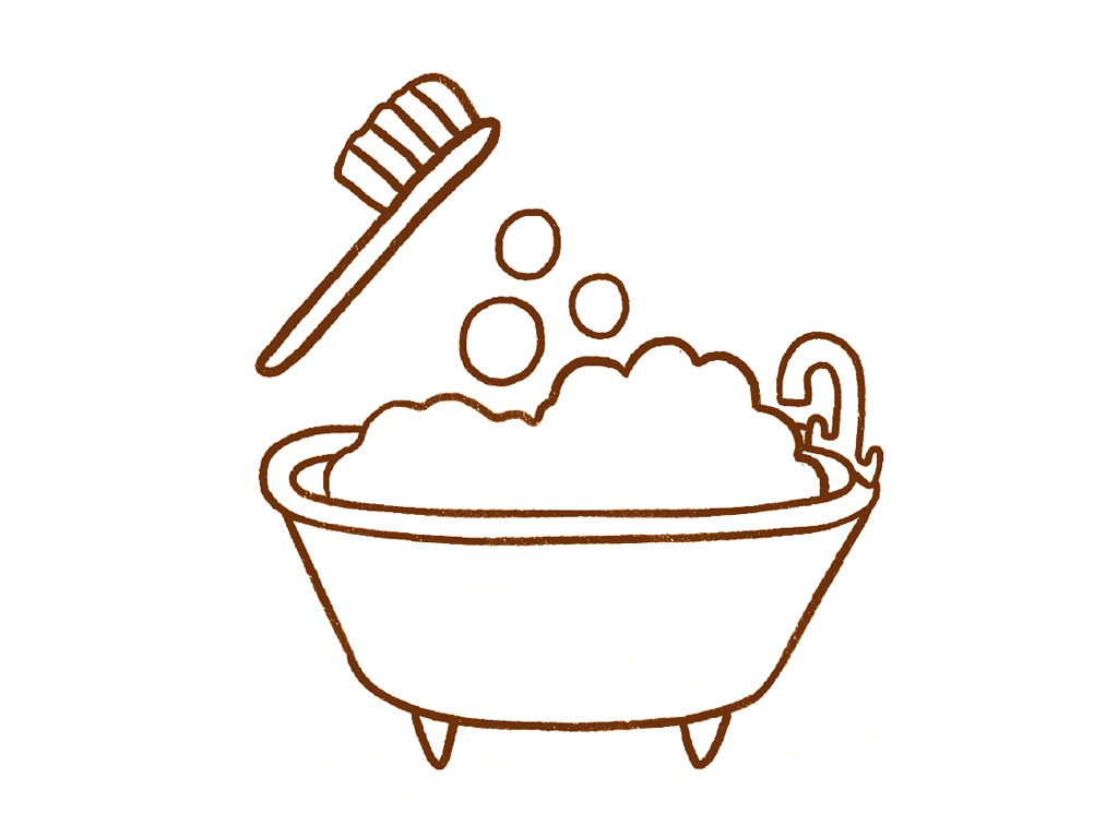 浴缸怎么画-图4