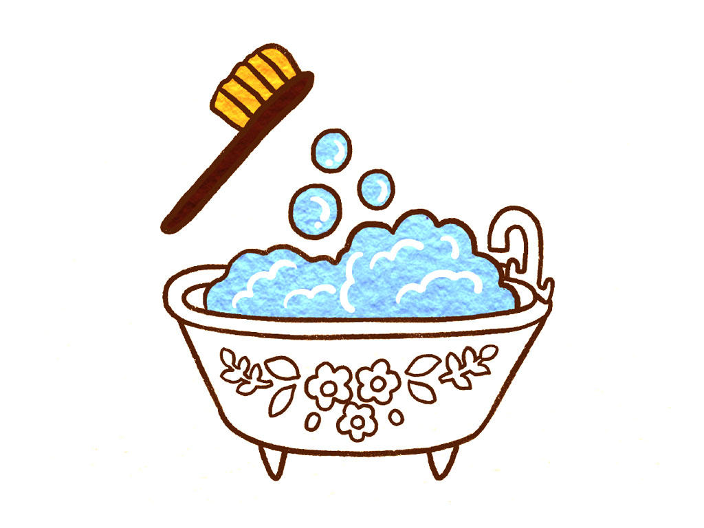 浴缸怎么画-图7