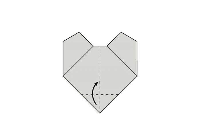 考拉头部折纸教程-图8