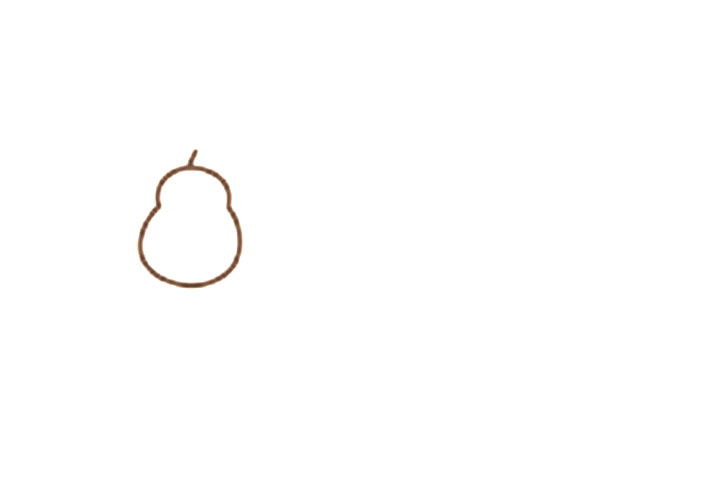 如何画可爱水果-图1