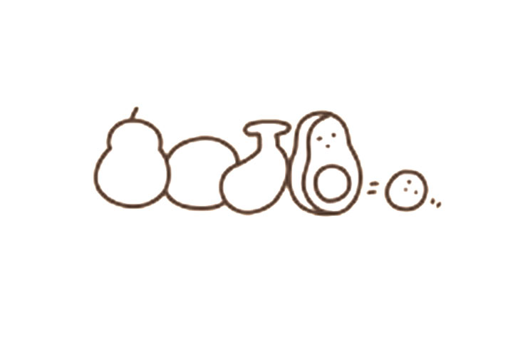 如何画可爱水果-图3