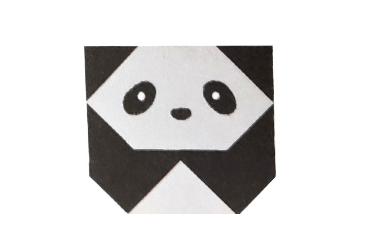 大熊猫的折纸教程