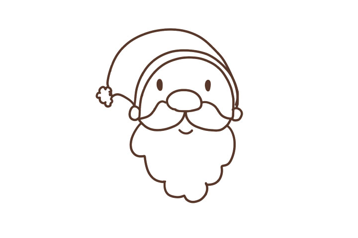四步画圣诞老人-图3