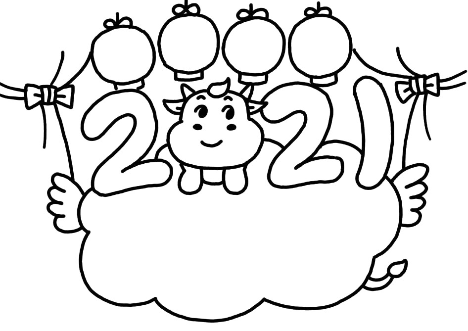 步骤3：配上等喜庆的节日元素，完成