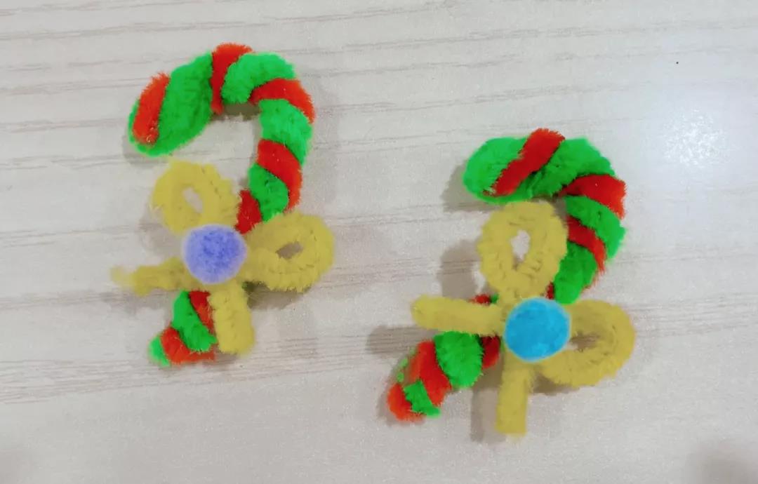 扭一扭，转一转，圣诞小拐杖就诞生啦！