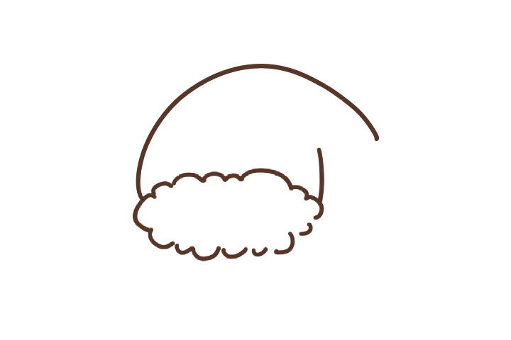 四步画可爱圣诞帽-图2