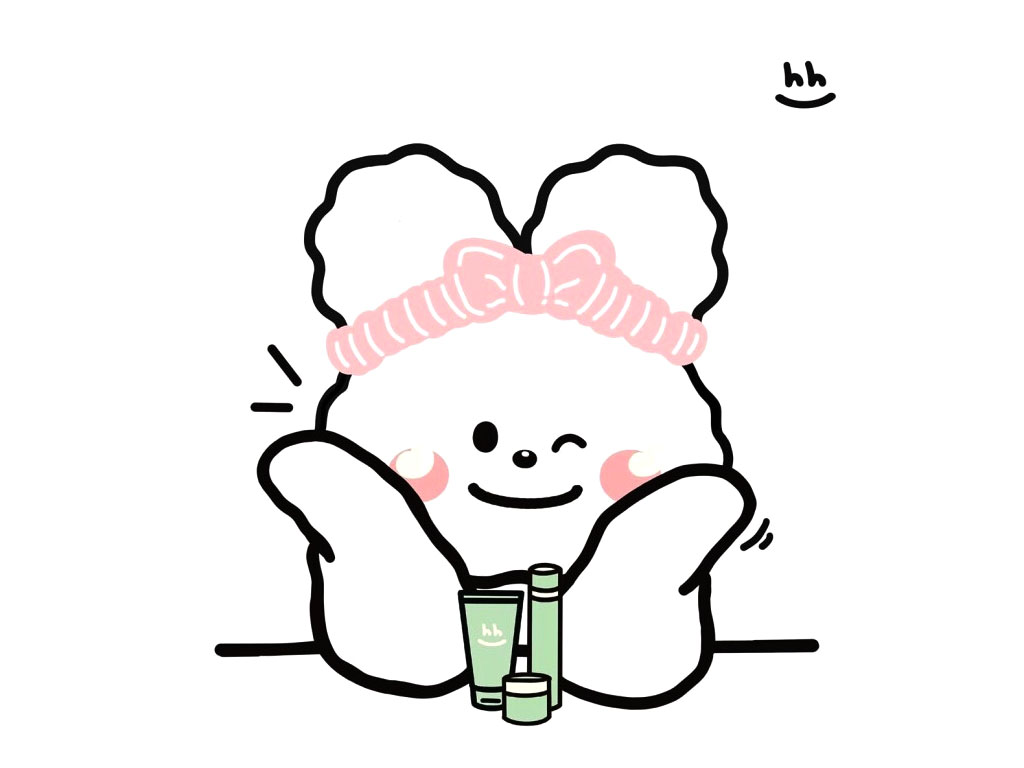 软萌小兔头像简笔画-图2