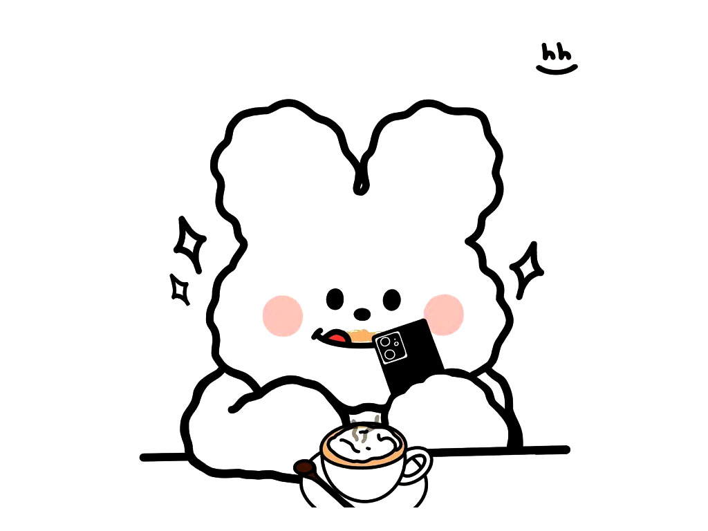 软萌小兔头像简笔画-图6