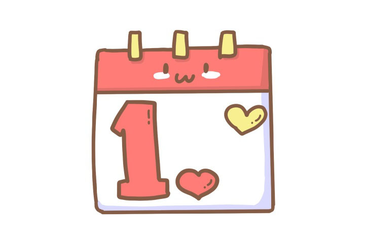 新年简笔画系列 日历怎么画