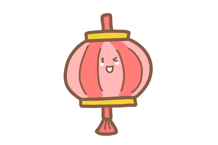 新年简笔画系列 灯笼怎么画