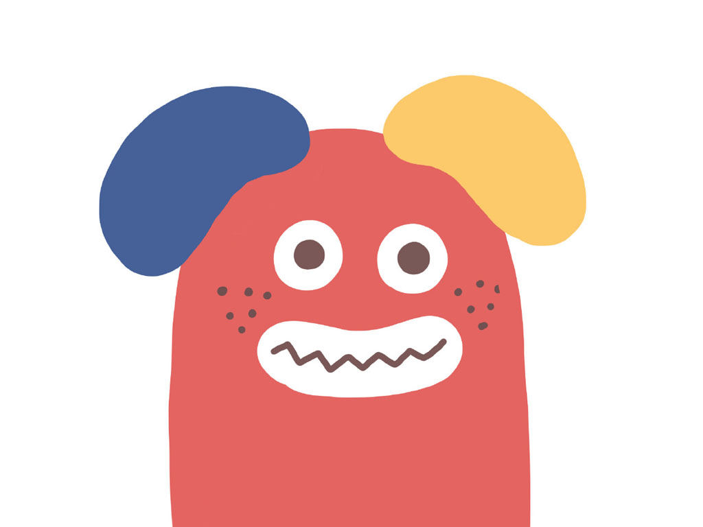 可可爱爱一组动物简笔画-图1